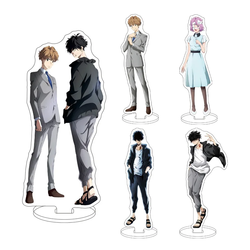 15CM Ron Kamonohashi Deranged Detective acrylic stand card sticker photo frame set as gift to friend