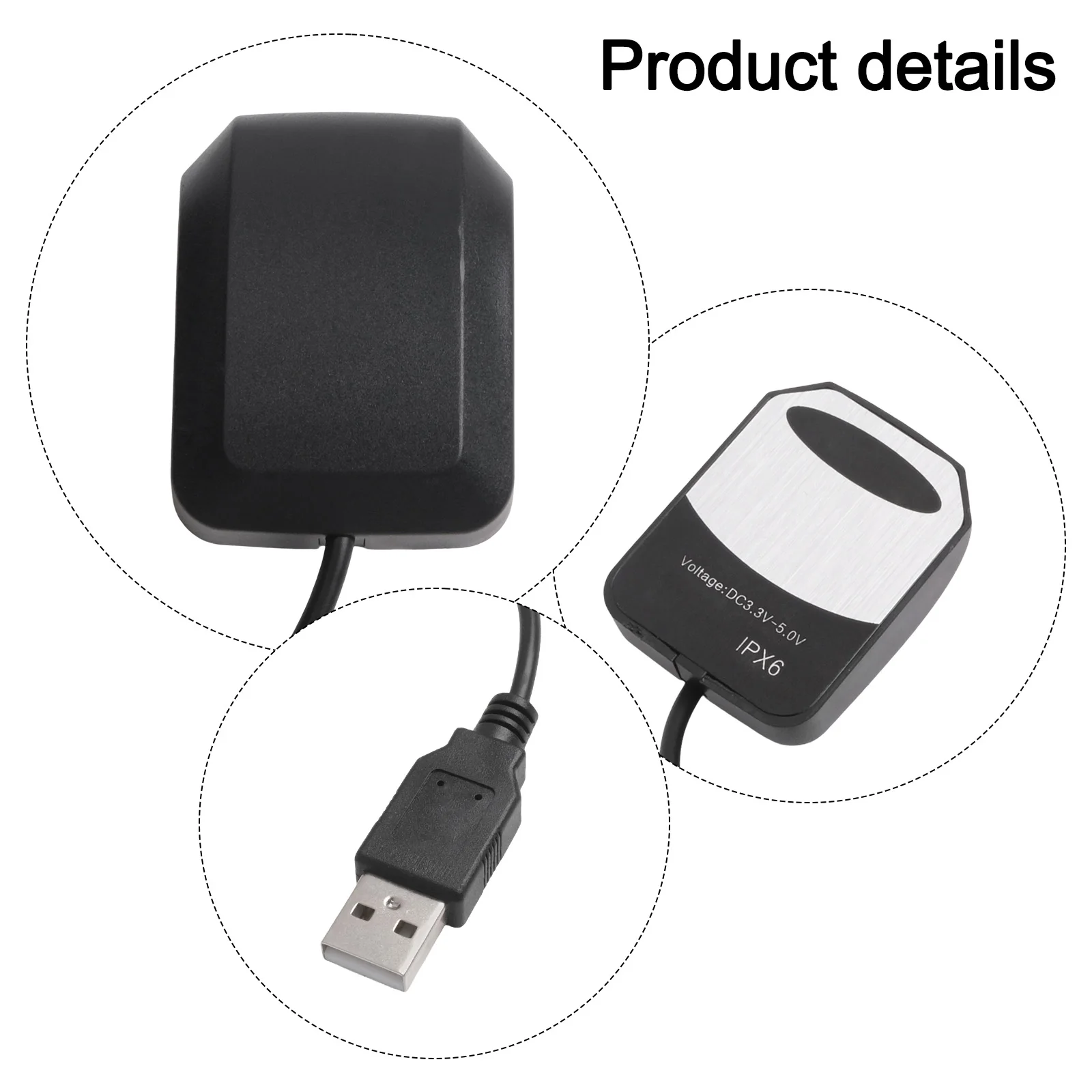 USB Interface Module VK162, Material, Faster Hot Start, for gps for galileo SBAS for hybrid Engines, A for gps Services