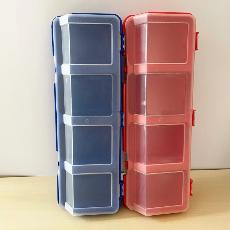 

Screw Organizers Bins with Lids Plastic Hardware Organizer Box with Compartment Bolt Organizer Plastic Divided Case 87HA