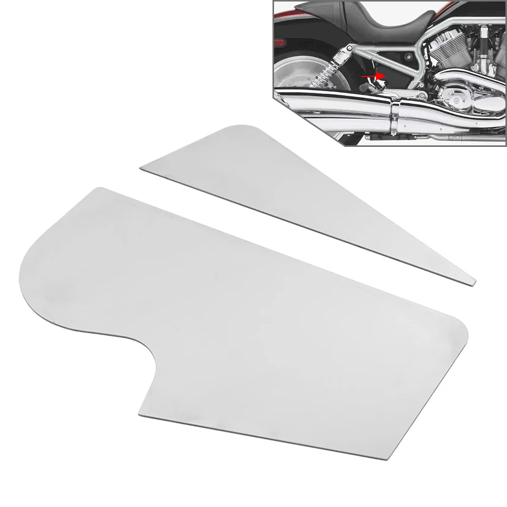 Lower Fuel Tank Trim Covers Steel For Harley V-Rod VRSCB VRSCA 2002 2003 2004 2006 2005