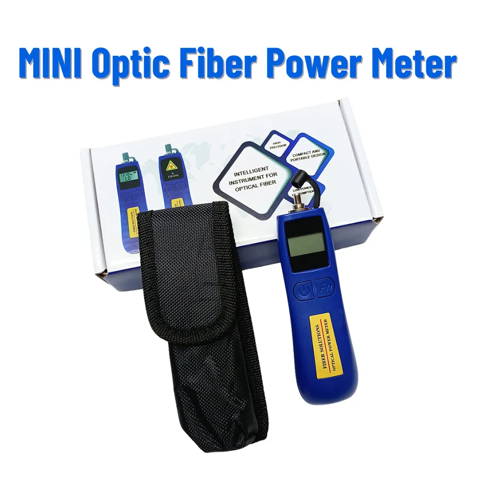 6 Wavelengths Mini Power -70To10 Fiber Tester Optical Work Rate Meter Handheld FTTH