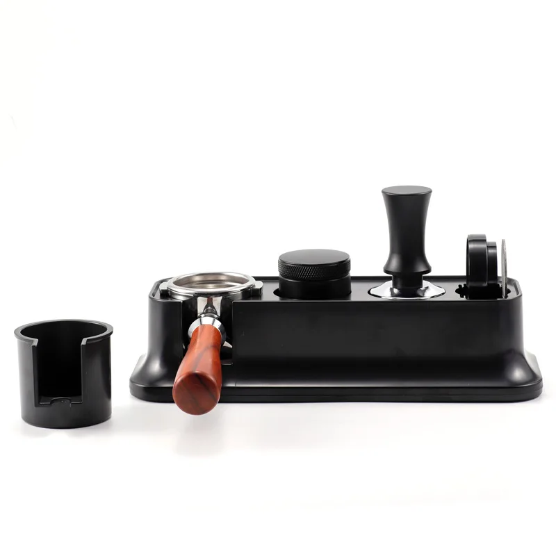 

Powder pressing seat Storage rack Handle filling seat Multifunctional handle bracket Coffee powder pressing appliance