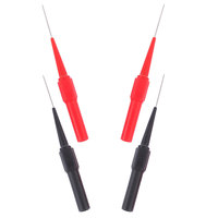 4pcs Back Probe Kit Circuit Test Needle Automotive Insulation Piercing Pin Multimeter Probe Wire Lead Detection Tool Set