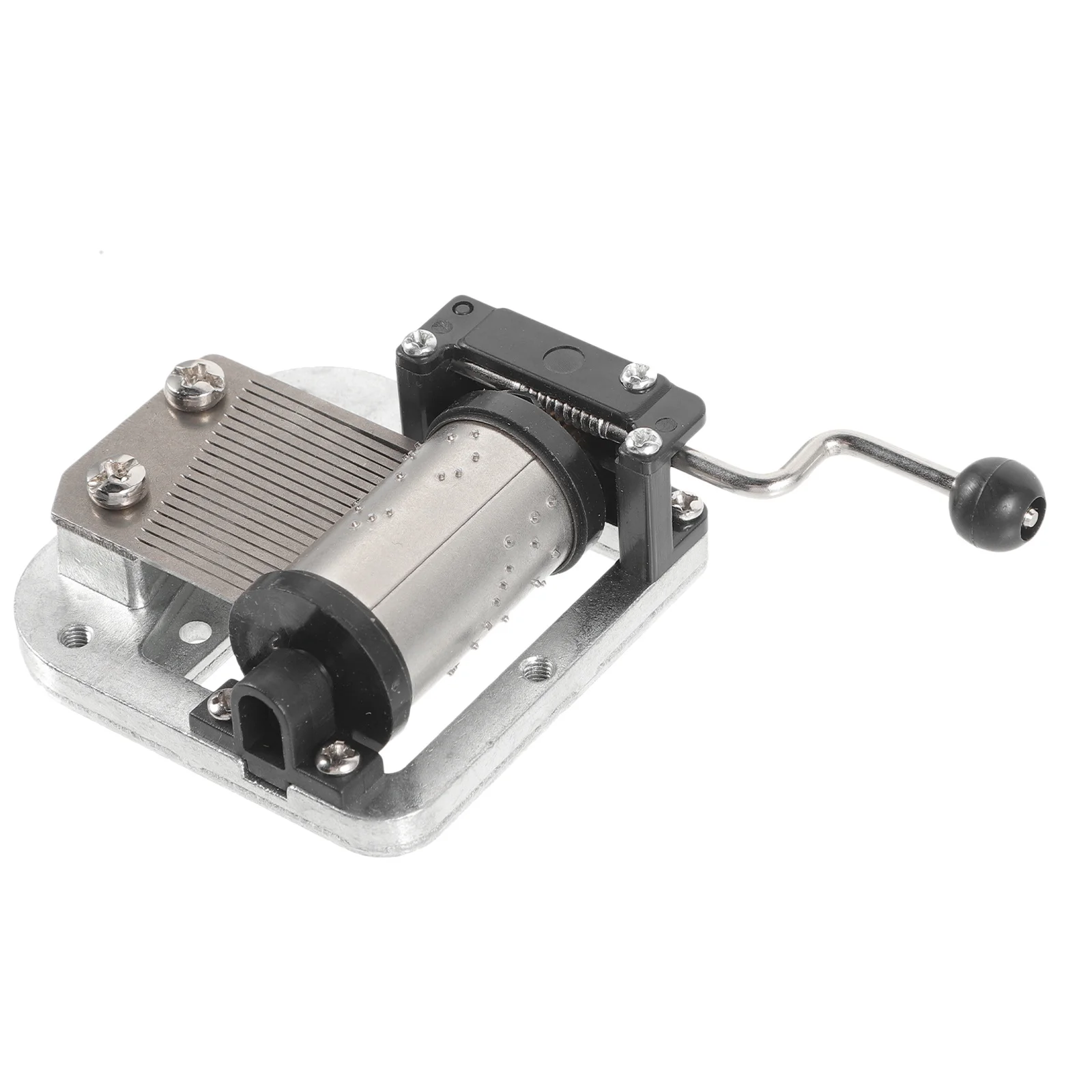 

Music Box Mechanism Metal Alloy DIY Replacement Hand Crank Musical Movement Part Music Box Mechanism DIY Musical Movement
