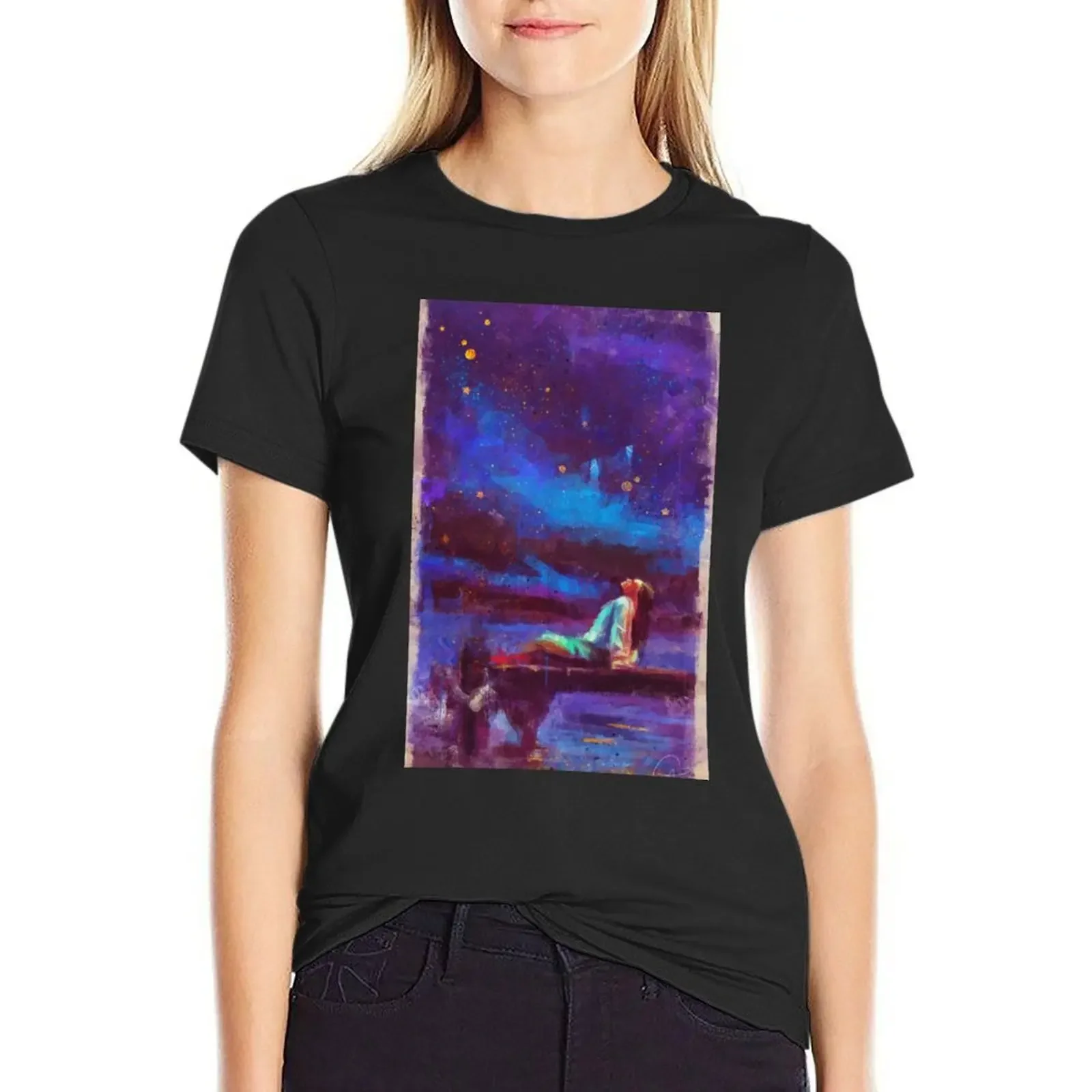 

Ed T-Shirt kawaii clothes Short sleeve tee vintage t shirts for Women