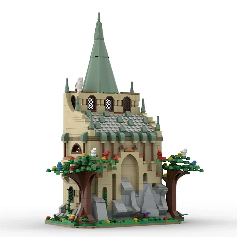 Magical Movies Model Moc Building Bricks Medieval Card Castle Technology Modular Blocks Gifts Christmas Toys DIY Sets Assembly