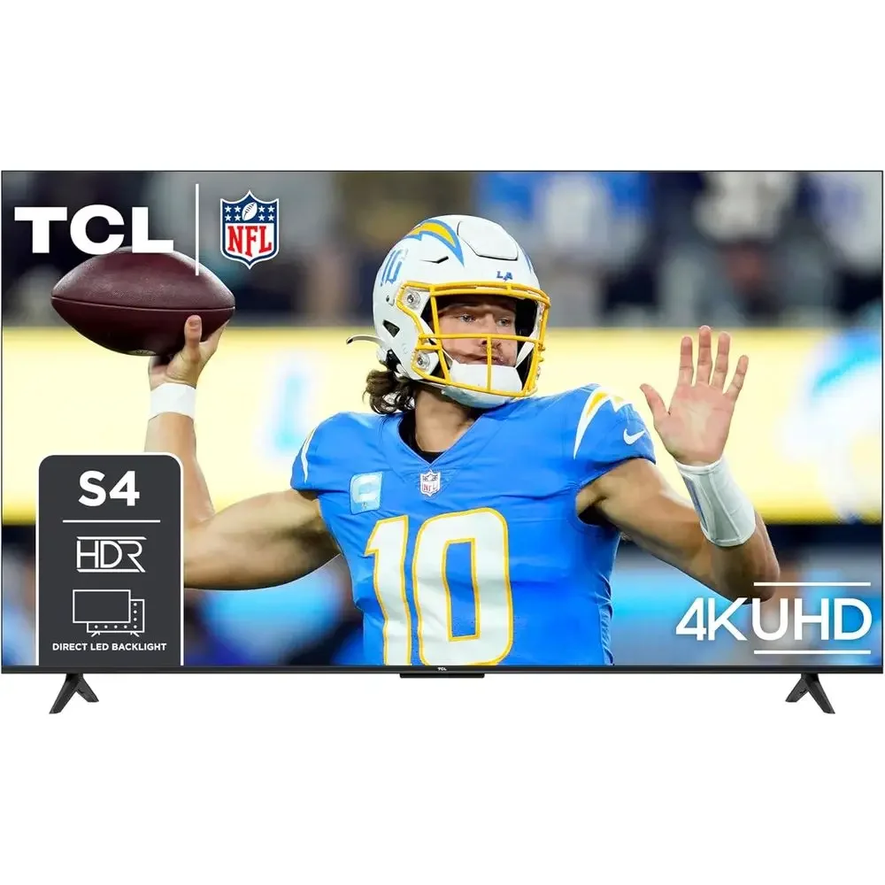 50-Inch Class S4 4K LED Smart TV with (50S450G, 2023 el), Dolby Vision, HDR Pro, Aos, Assistant Built-in Voice Remote, Works Ale