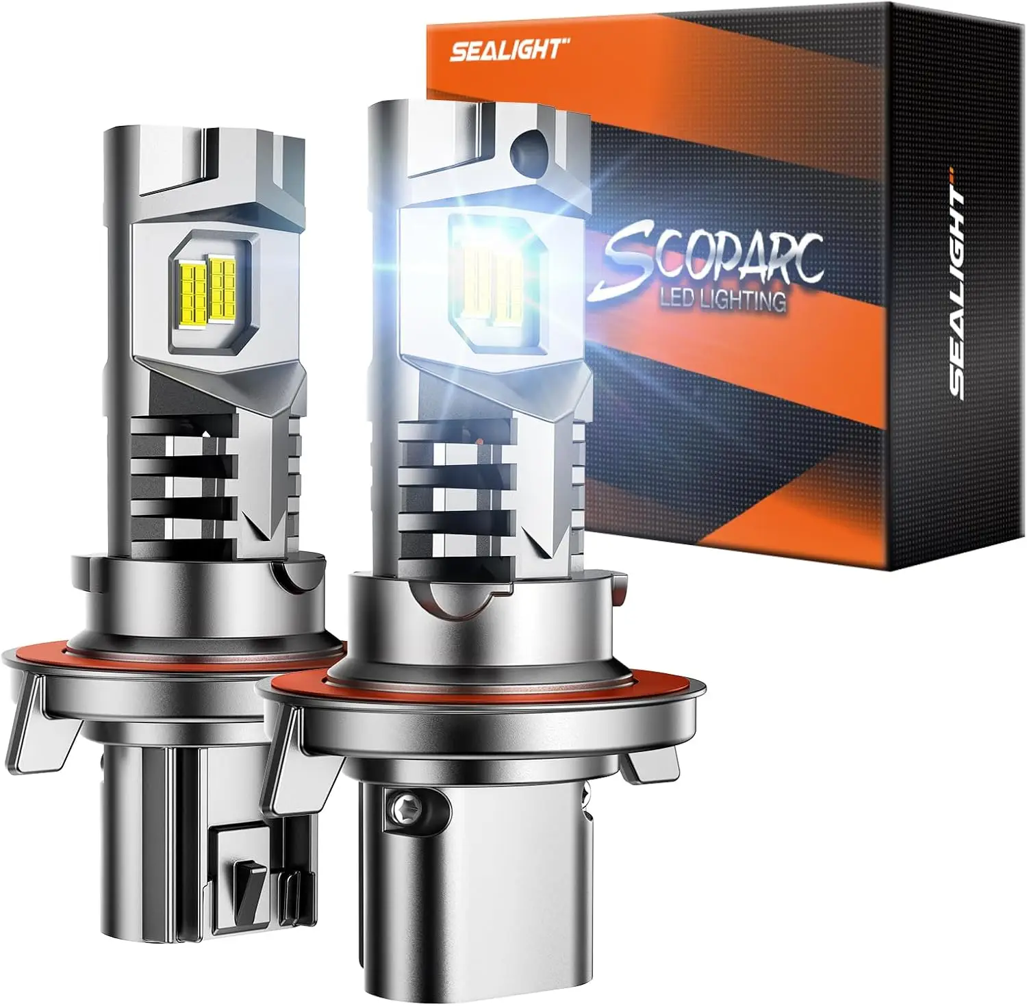 9008 H13 Wireless Fog Lamp or DRL Bulbs, 120000LM 10x Brightness High Power, 2026 Version Smart Chip for Stable Performance and Compatibility, Dual Beam, IP68, 10-Year Lifespan, Pack of 2