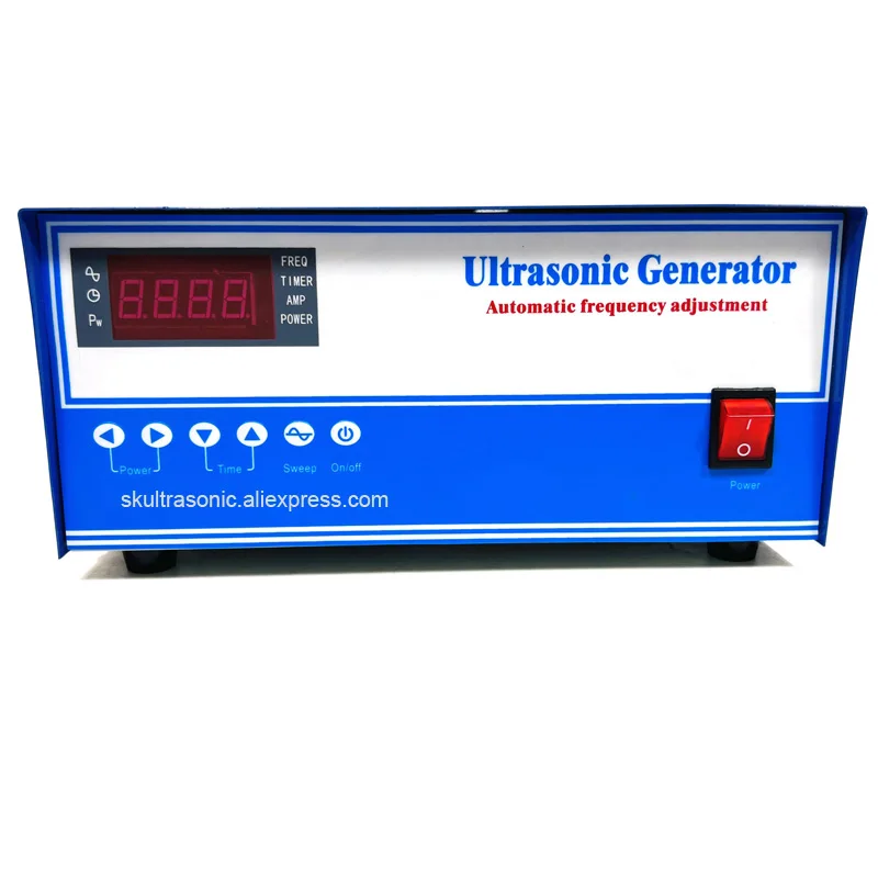 RS485 Communication/PLC Remote Control High Power Ultrasonic Wave Generator Digital Display Ultrasonic Frequency Generator