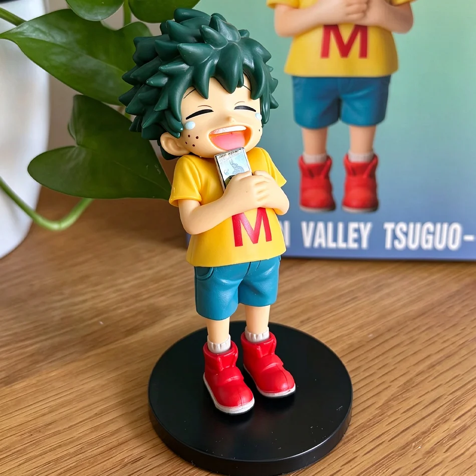 Set de figuras de la infancia de My Hero Academia: Izuku y Bakugo, figura de anime, decoración para escritorio, modelo coleccionable, regalo para los amantes del anime.