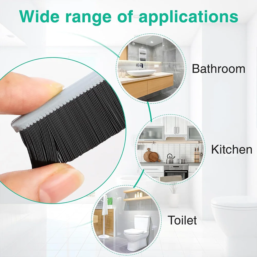 1-10Pcs Durable Grout Gap Cleaning Brush For Kitchen Toilet Tile Joints Dead Angle Hard Shower Floor Line Bristle Cleaner Brush