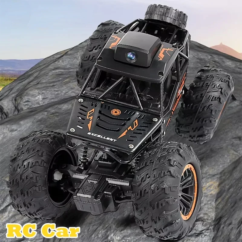 1:18 RC Car Wifi APP Radio Control HD Camera Car 4WD Remote Control Climbing Off-Road Racing Vehicle Electric Truck Boy Toy