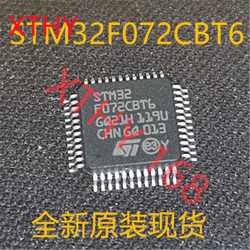 

Новые и оригинальные 10 штук STM32F072CBT6 STM32F072 LQFP48