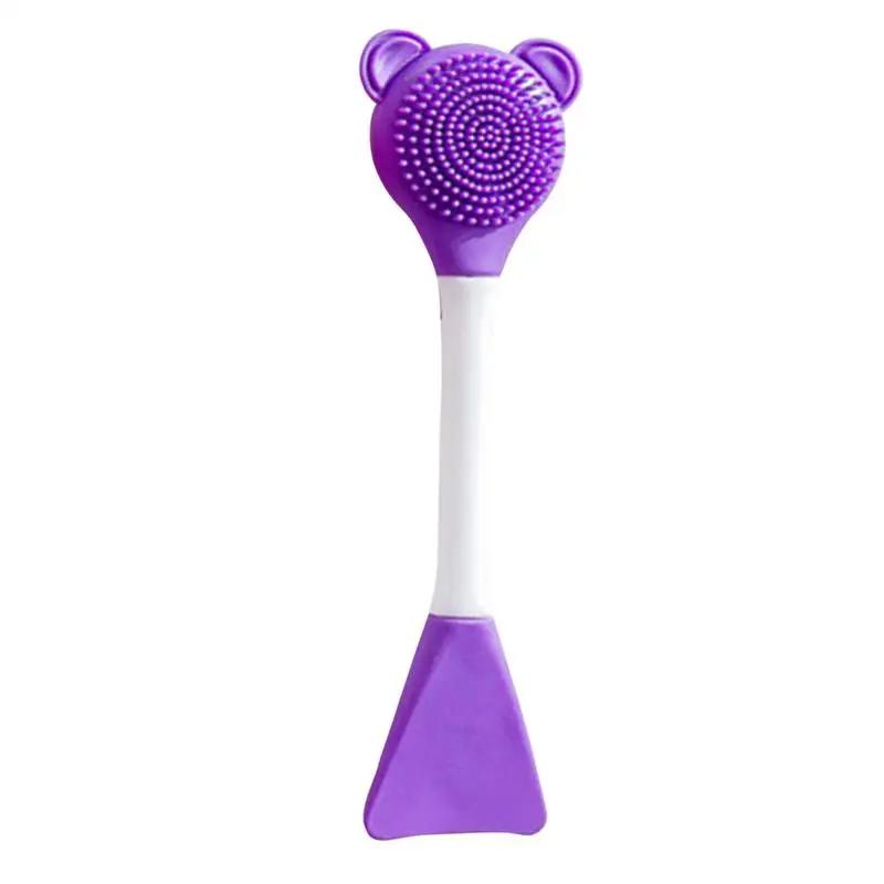 Cat Chin Cleaning Brush Silicone Cat Cleansing Brush Silicone Brush Heads Cleaning Tool For Gums Jaw Tongue Chin And Face