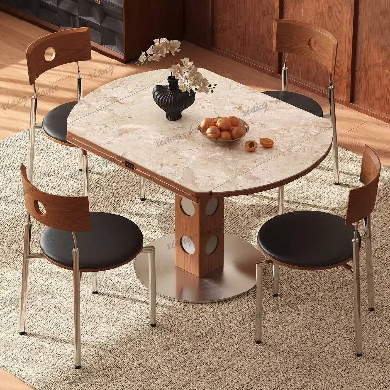 lsMinimalist Kitchen Dining Table Base Decorations Dinette Island Restaurant Tables Side Console Mobili Per La Casa Furniture