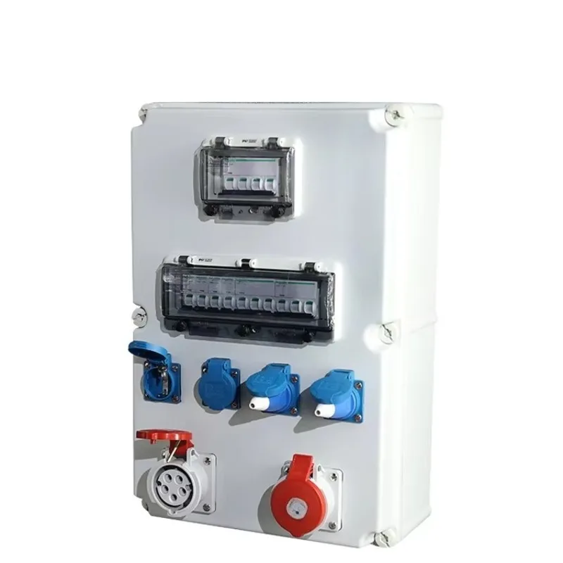 Industrial injection molding machine control box 380V 16A-250A 6 sockets Free combination equipment power distribution