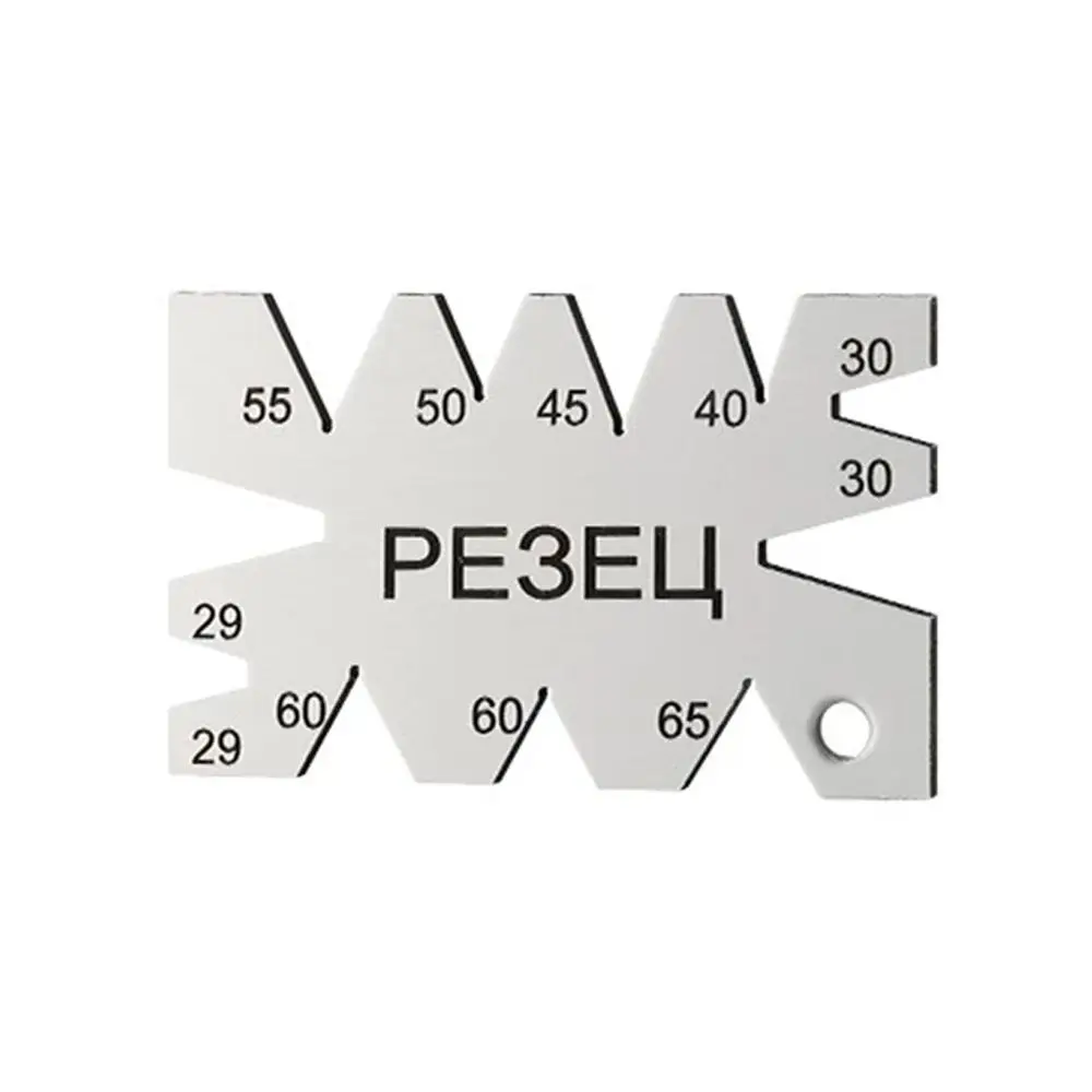 

Measuring Tool Iron Carbon Steel Thread Angle Gauge Bit Gauge Setting Template Wire Cutting
