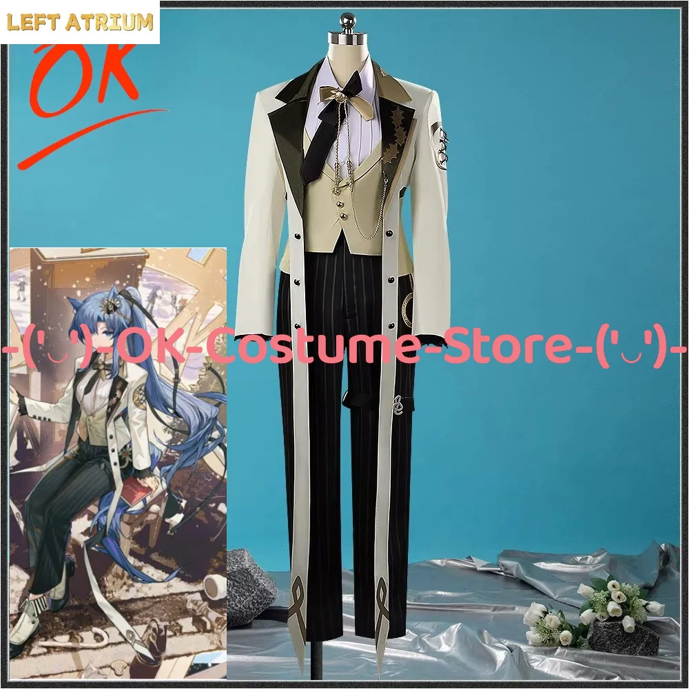 

[Customized Size] Arknights Fang the Fire-Sharpened Cosplay Costume Pure Pianissimo Outfit Halloween Carnival Party Uniform Suit
