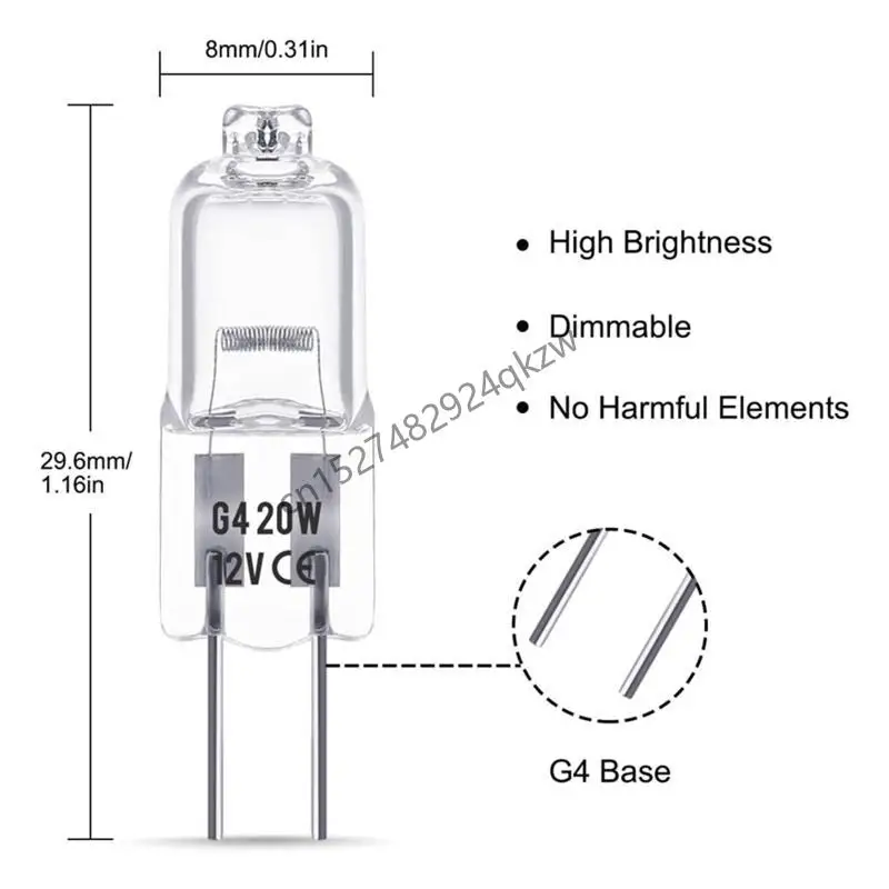 R9CD 12V 20 Вт 10 Вт Микроволновая луковица Высокая температурная лампочка