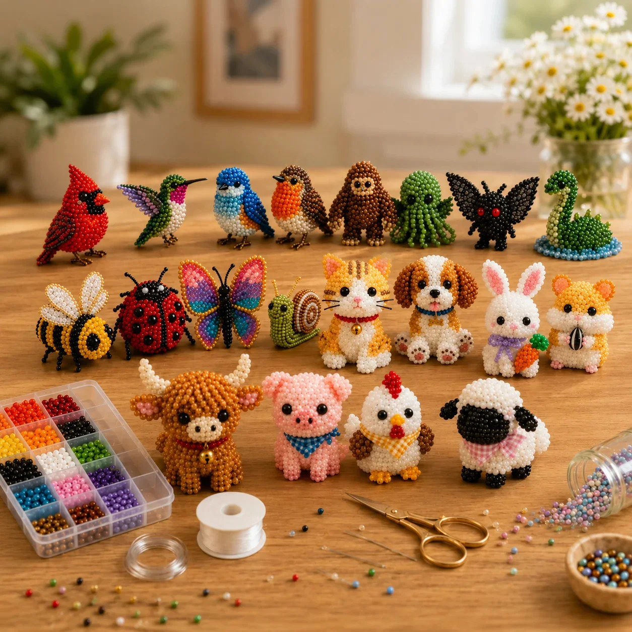 DIY Beaded 3D Embroidery Sewin - đánh giá và giá Embroidery Cross Stitch Patterns
