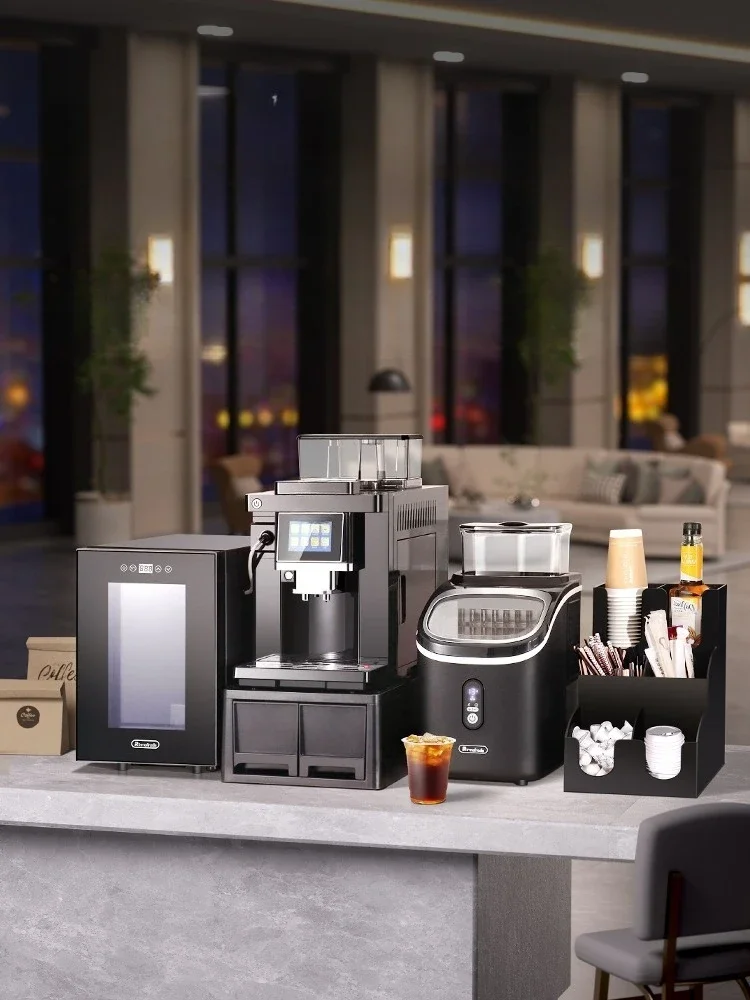 Automatic coffee machine Commercial grinder Fresh-ground espresso