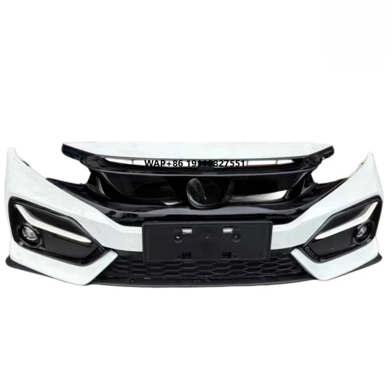 

The FK1 front bumper assembly the 20-21 for body kit, including the front headlights and the bumper.