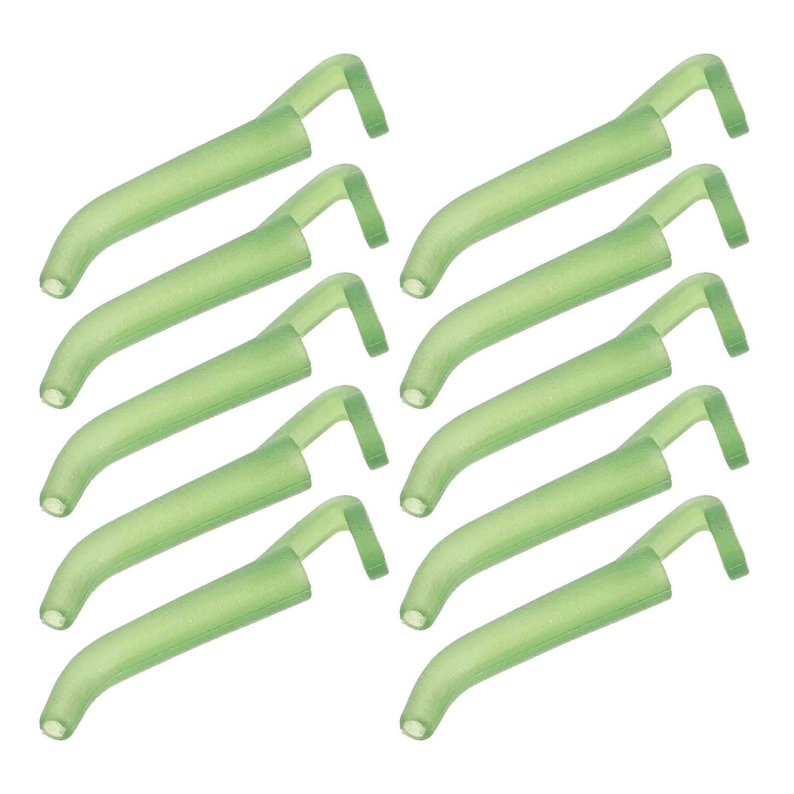 

20Pcs Fishing Hook Hose Silicone Anti Tangles Sleeves Line Aligner Positioner Carp Rig Accessories Wire Set Tools
