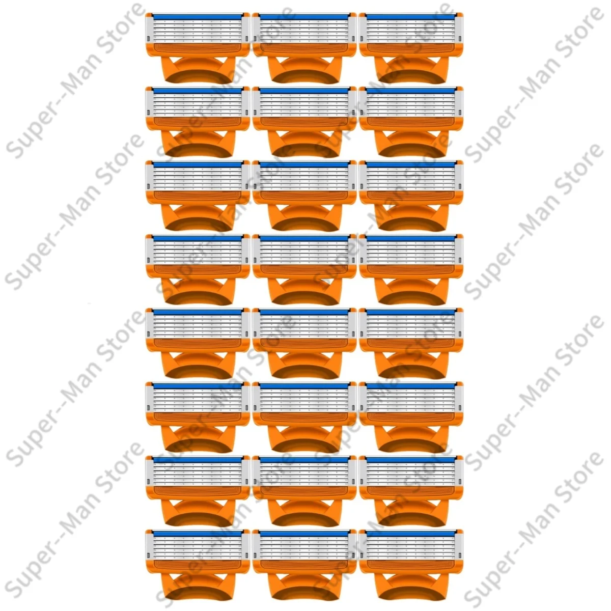 Nieuwe echte Fusion 5 Scheermes 5-Layer Blades Scheren Machine mannen Handleiding Scheerapparaat Gezicht Ontharing Glad Scheren Veiligheid Scheermes