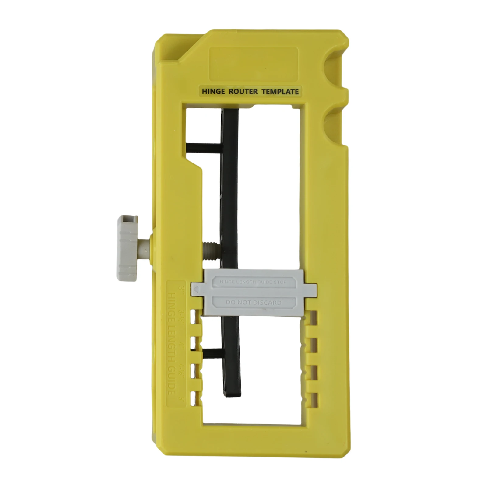 Door Hinge Installation Kit Router Template With Non-Slip Pads Removable Inserts Hole Drilling Guide Locator Hinge Boring Jig