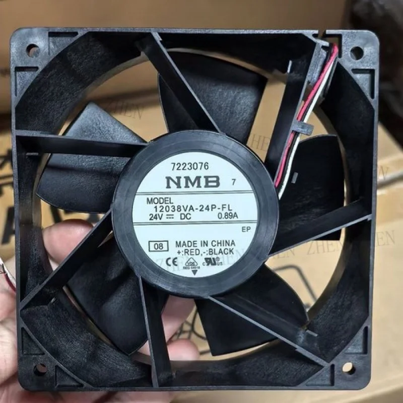 

Y 1 pcs New for NMB 12038VA-24P-FL DC24V 0.89A 3 wire cooling fan # QW.