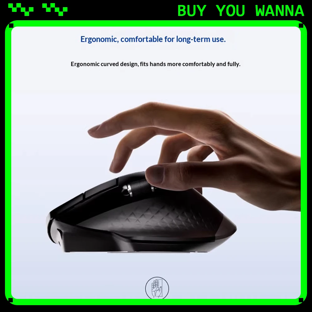 Rapoo MT750 Office Mouse Protophase 3220 High Performance 800mAh Wireless Mouse Acceleration 10G 4000DPI 30IPS Pc Accessories