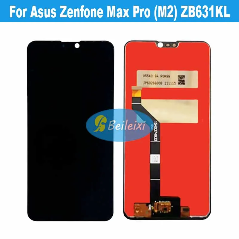 Voor Asus Zenfone Max Pro M2 Zb631kl Zb630kl Lcd-Scherm Touchscreen Digitizer Assemblage Vervangende Onderdeel