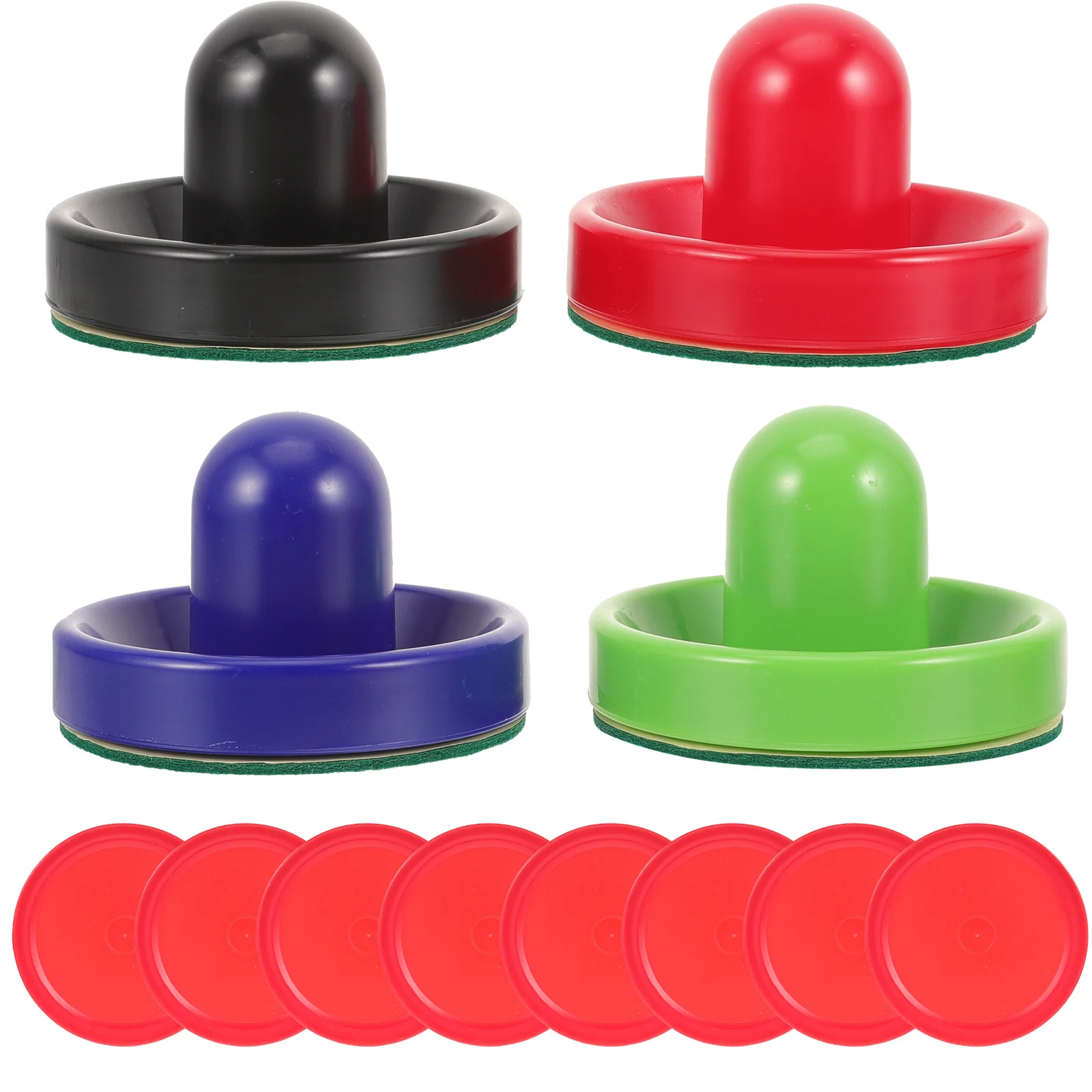 1 مجموعة هوكي الجليد كرات الصولجان انتهازي البسيطة البلاستيك منضدية لعبة استبدال أجزاء لملحقات طاولة الهوكي متعة لوازم الحفلات #3