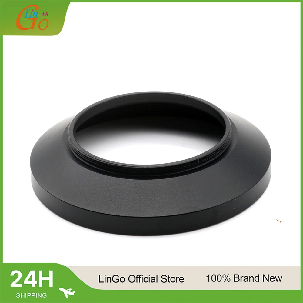 LinGo HN-CP17 Metal Lens Hood For Nikon Coolpix P7700 Coolpix P7800 Camera Hood