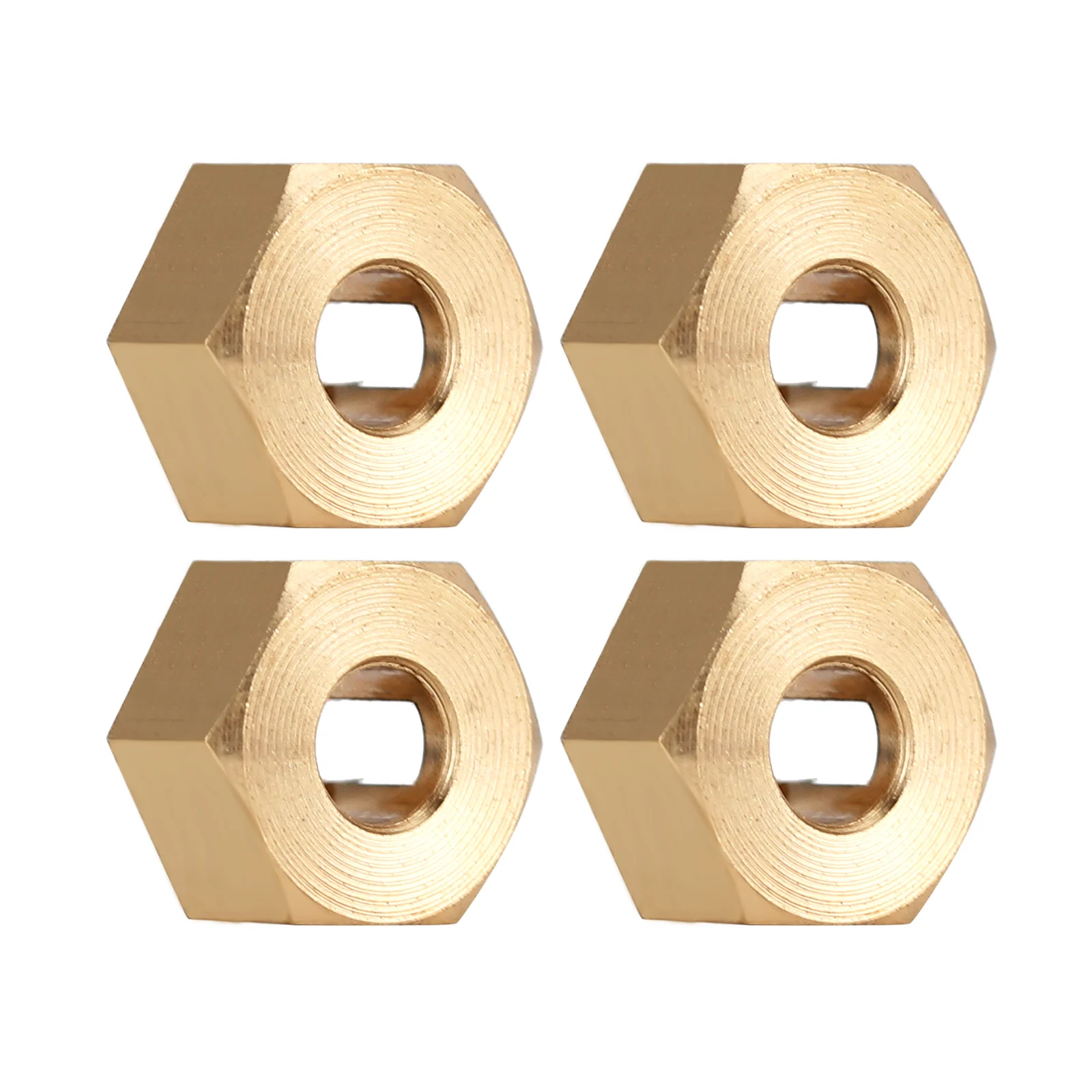 INJORA Brass 7MM Wheel Hex Adapter for 1/24 RC Crawler SCX24 AXI90081 AXI00002 AXI00001 AXI00004 Gladiator AX24