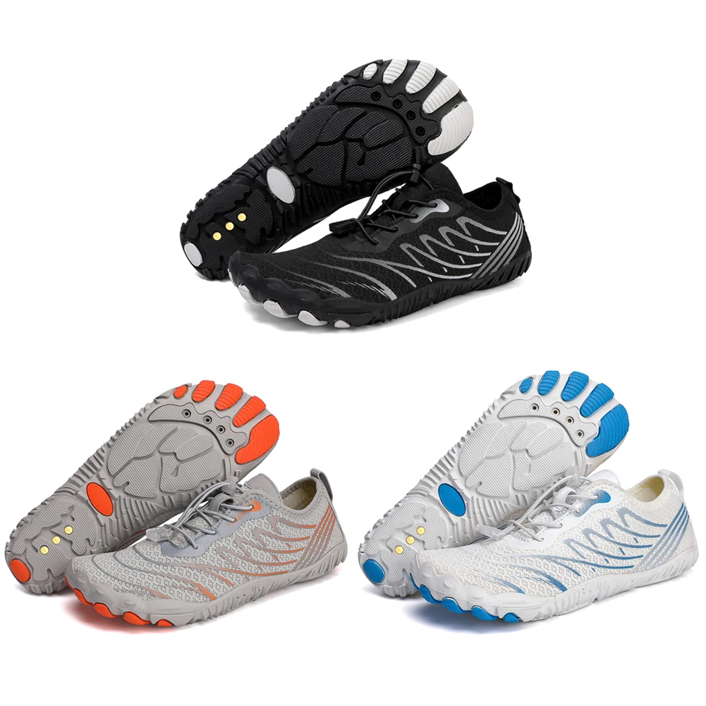 Scarpe di messa a terra con scarpe con messa a terra conduttive in rame Scarpe da acqua traspiranti ad asciugatura rapida Scarpe leggere a piedi nudi per uomo donna