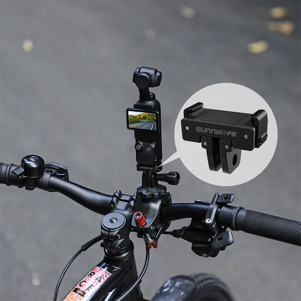 Picture 4: Quick Release Magnetic Mount Adapter Base Adapter 1/4 Screw Foldable Extension Bracket for DJI Osmo Pocket 3 Accessories
