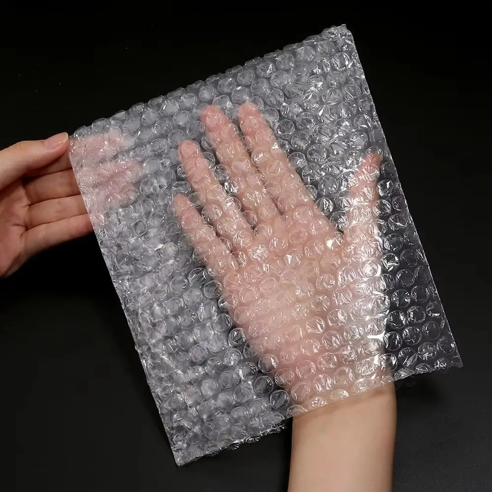 Shockproof Foam Packaging Double Layer Vibration Protection Packaging Bubble Film Padding Transparent Foam Protection