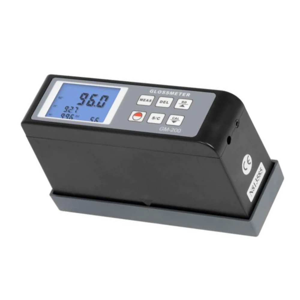 GM-200 Gloss Meter 20°60°85° Marble Tile Paint Metal Surface Gloss Meter 0.1GU~200GU High Precision Digital Gloss Meter