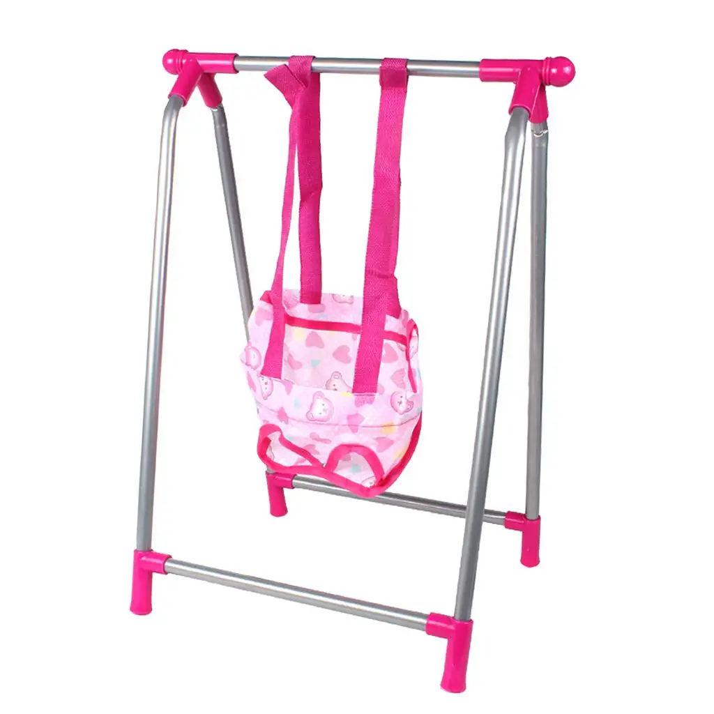 ハウスおもちゃ家具プレイセットベビー幼児用スイングセット - ごっこ遊びおもちゃ、30x30x41cm