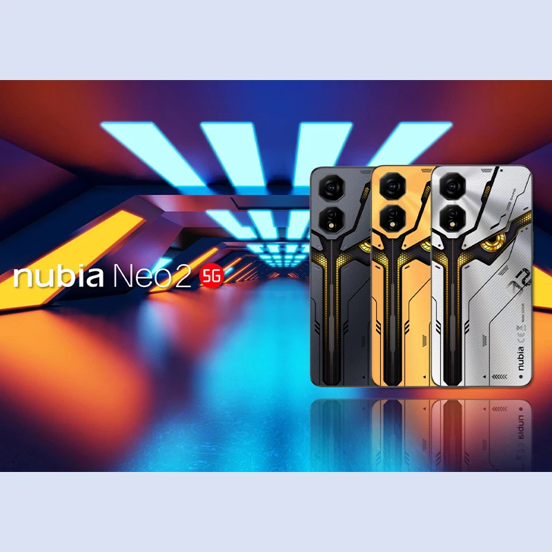 Global Version Nubia Neo 2 Z2352N Unisoc T820 6.72 inch 120Hz FHD+ 2400*1080 6000Mah 33W Fast Charging NUBIA 5G Camera Phone