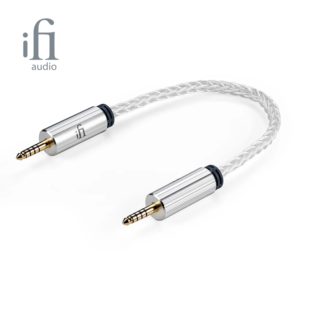 iFi Official 4.4 to 4.4 cable Balanced Pair Turn Line Hifi High End OFHC Silver Plated Custom Structure Signal Transmission Line