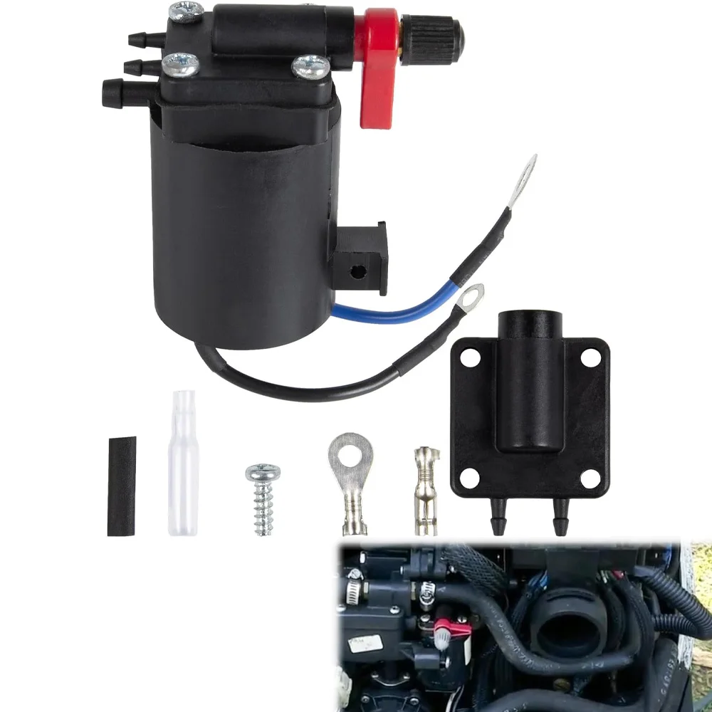 

Fuel Primer Choke Solenoid Compatible with 9.9-300 HP 1980-2005 90-115 HP 1991-1993 5007356 5828665 397909