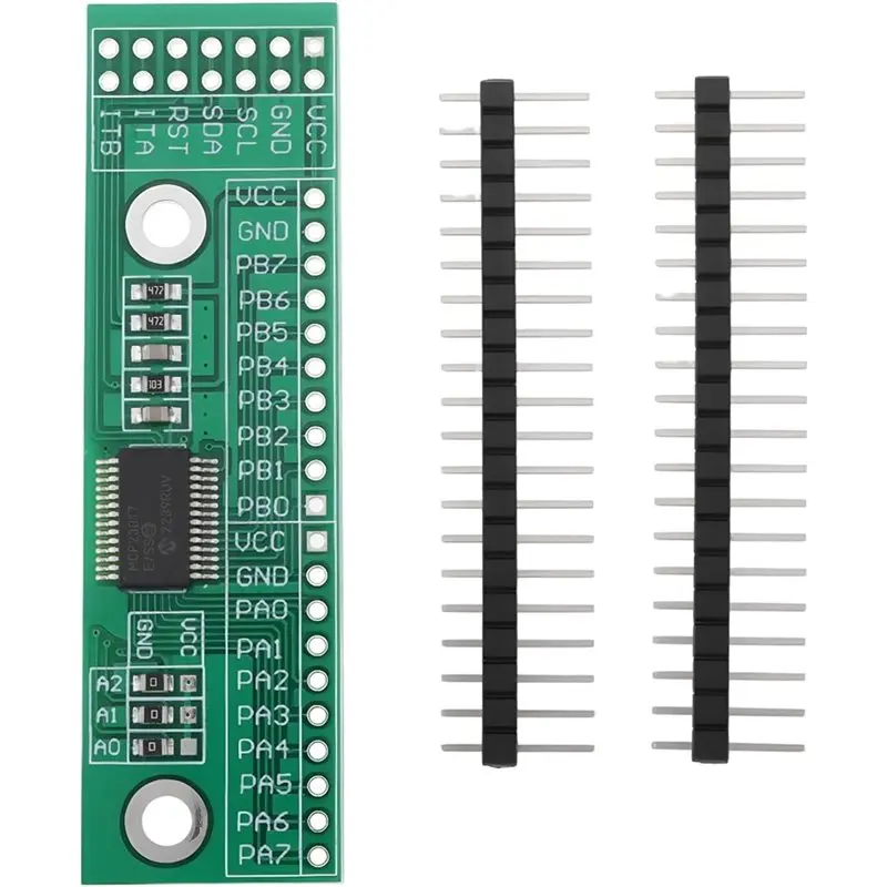 4X 16-Ch IO Expansion Pin Module Board I2C Interface IIC Input Output MCP23017-E/SS For Computer Game Console