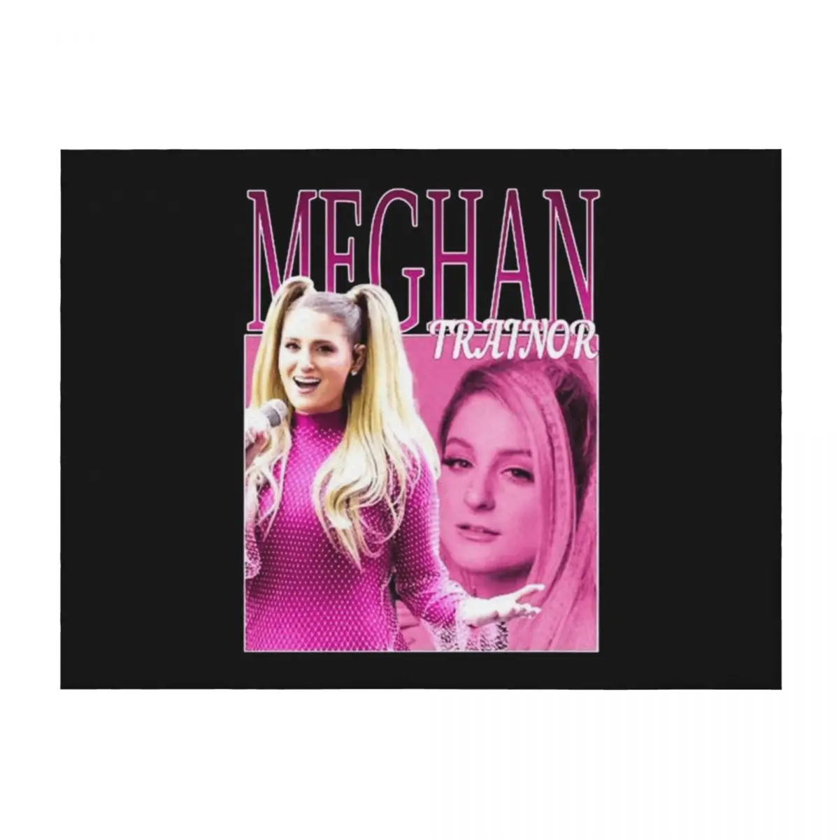 

Meghan Trainor Throw Blanket Blankets For Bed For Decorative Sofa Retros Blankets