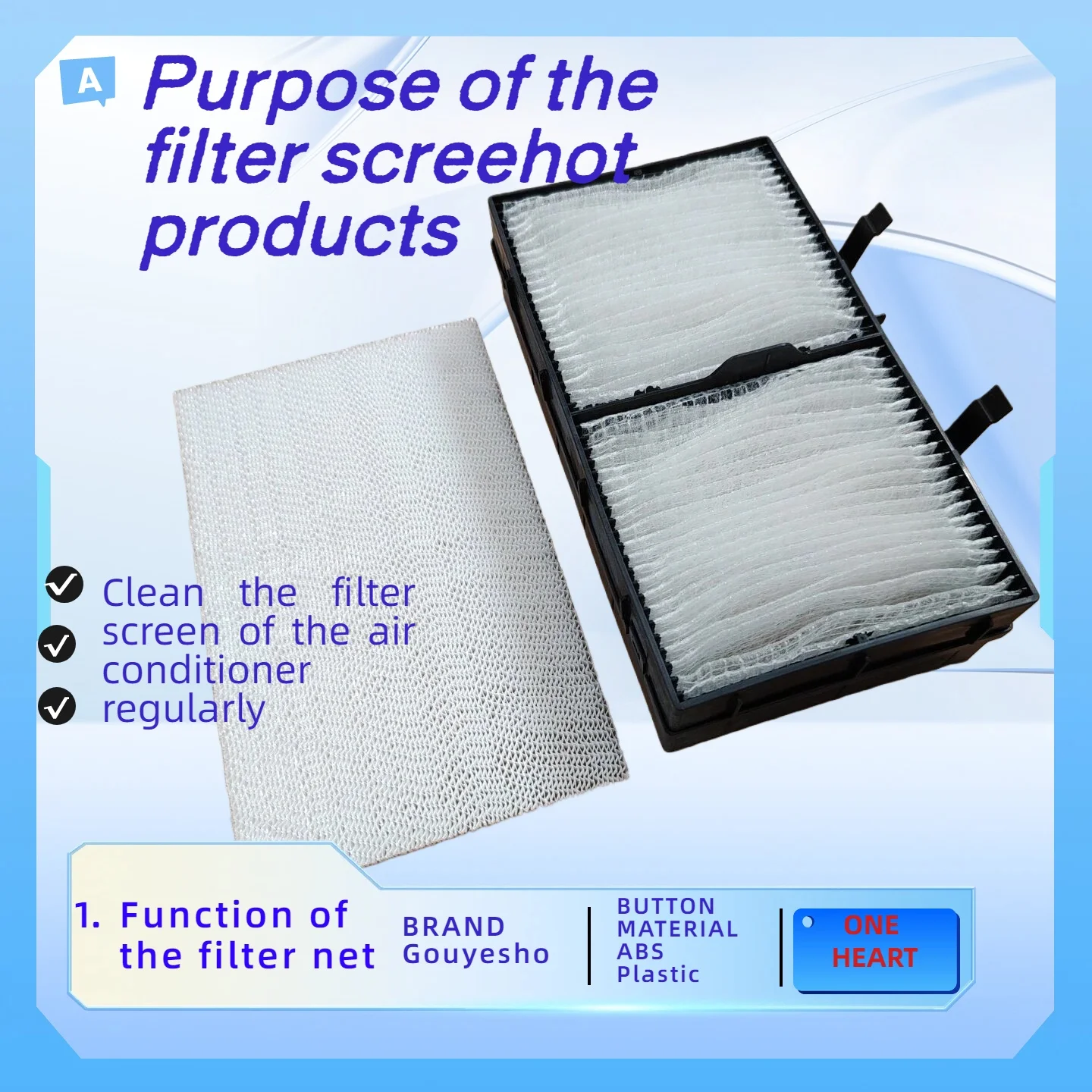 

Оригинальный фильтр-экран для проектора, совместимый с LWU701i, LX801i, LWU701i-D, UX40821