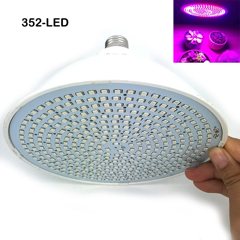 

E27 352-led 40W led Grow Bulb Lamp Light Plant for vegs Flower Vegetable Greenhouse Growth Tent Hydroponics Growing System