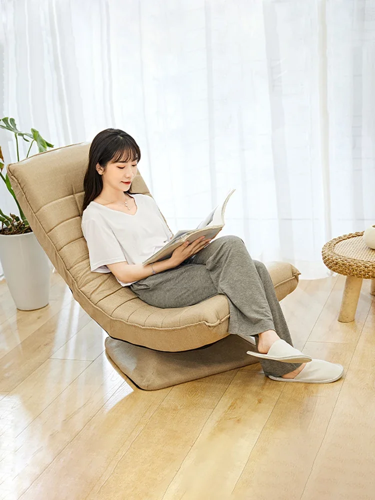 Lazy sofa tatami bedroom leisure back chair reading small sofa chair children's sofa reading book corner arrangement furniture