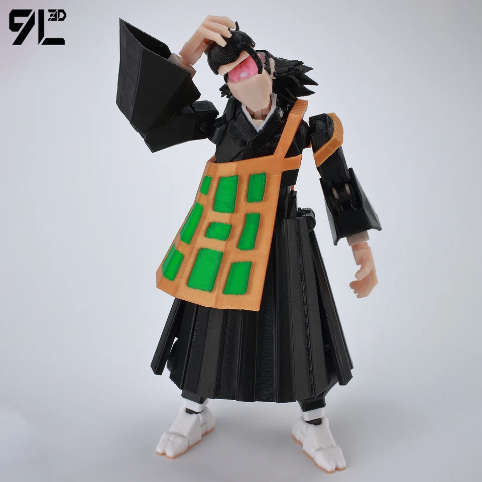 9L 3D Multi-Joint Articulated Figure Jujutsu Kaisen Kenjaku Brain
