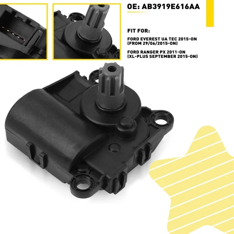 1pcs Heater Vent Actuator Motor For Ford Ranger 2.0 2.2 3.2 TDCi Car A/C Heater Vent Actuators Motor T-6 Inlet AB3919E616AA